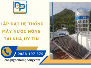 Nguyên tắc cần thiết trong lắp đặt máy nước nóng năng lượng mặt trời