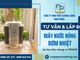 Nhận thầu tư vấn và lắp đặt hệ thống máy nước nóng bơm nhiệt cho chung cư, tòa nhà tại TP HCM