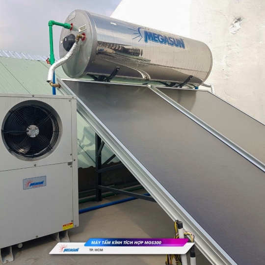 Bơm nhiệt Megasun làm nóng nước 2.5HP